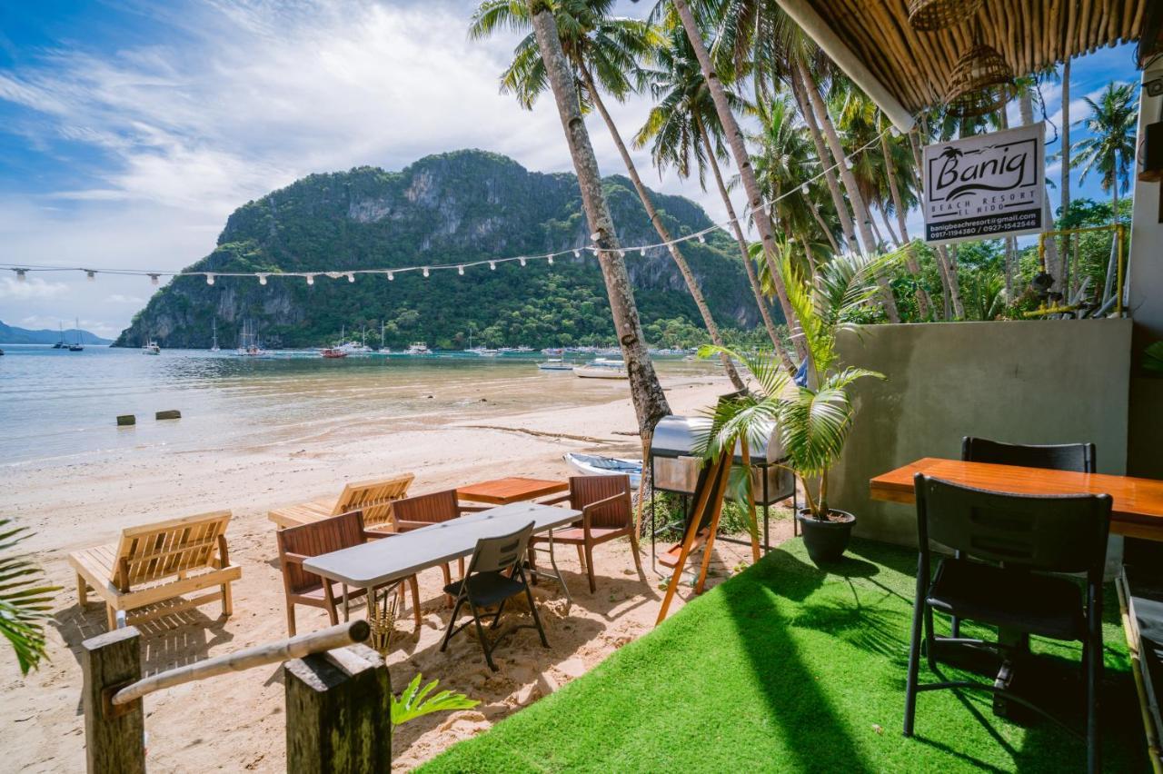 Banig Beach Resort إل نيدو المظهر الخارجي الصورة